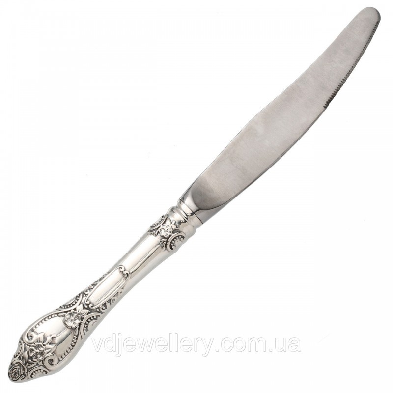 Серебряный нож "Розочка"